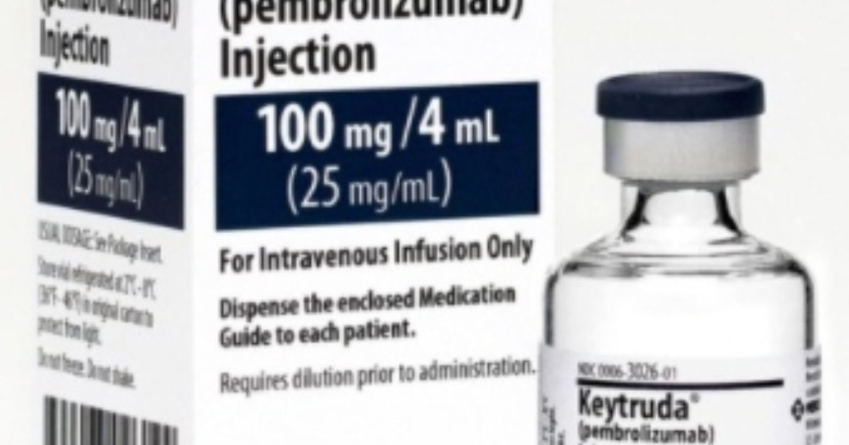 Keytruda provisionally approved for expanded use by an
